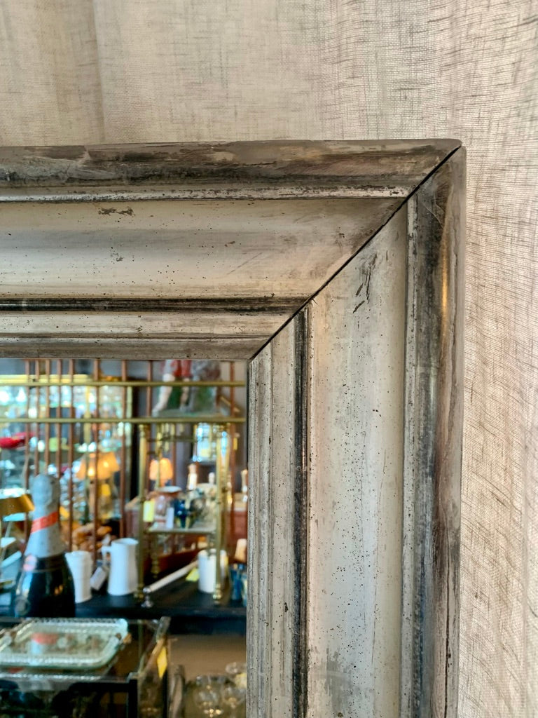 Silver Framed Mirror
