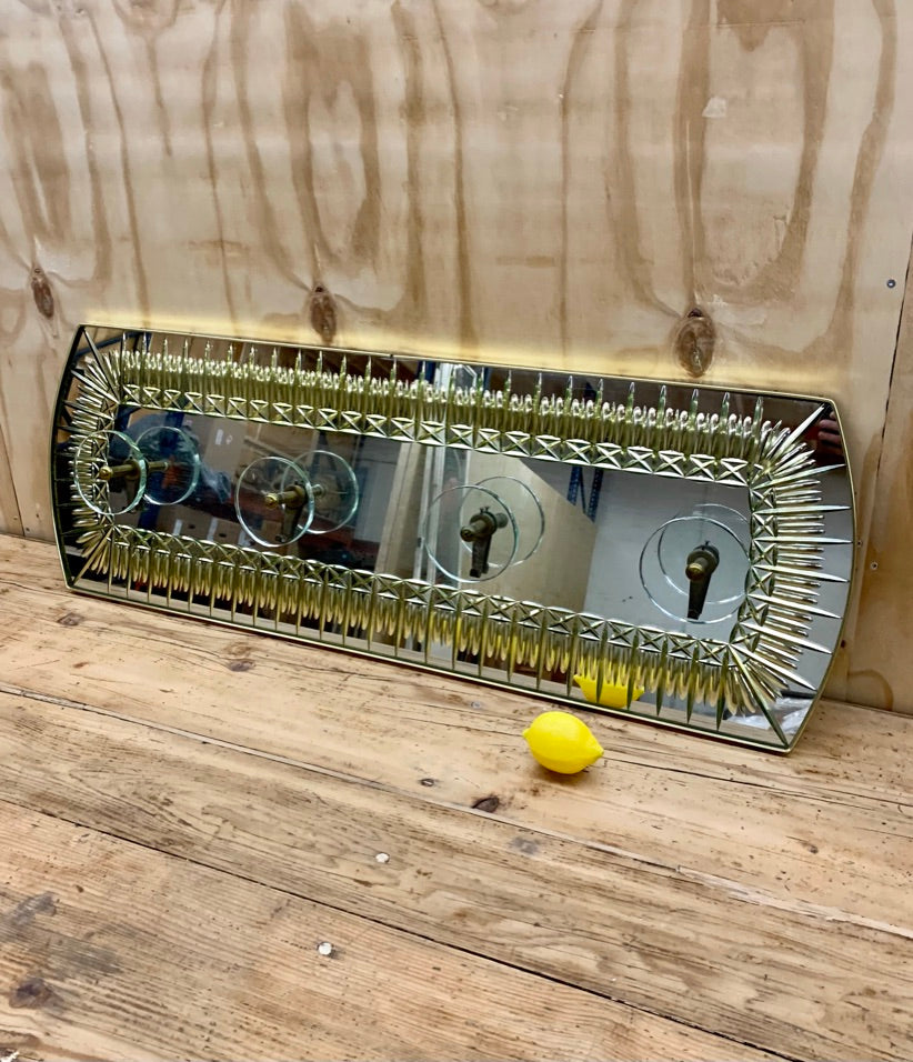 Mirror Clothes Rack for Wall