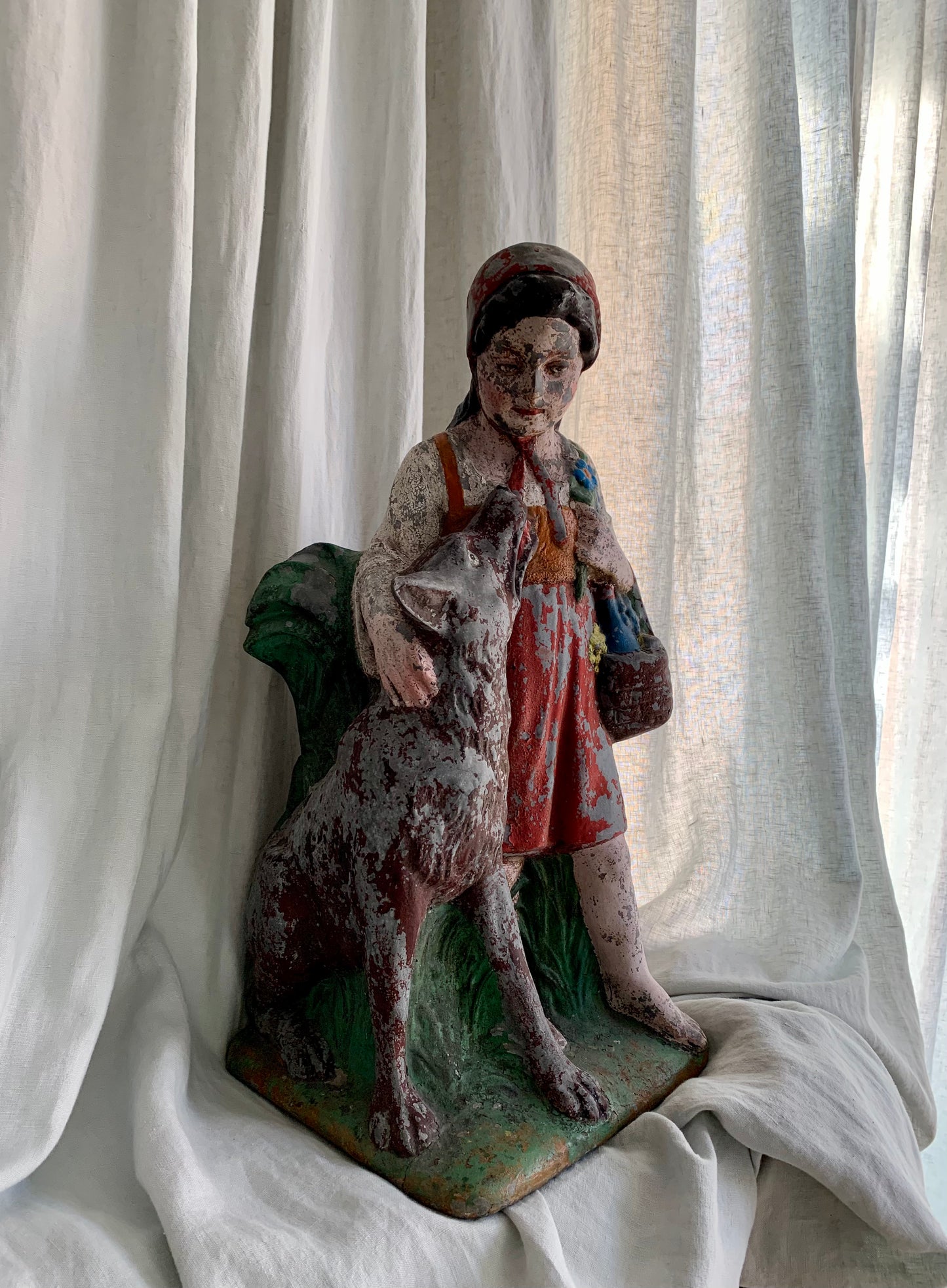 Little Red Riding Hood - Garden Statue