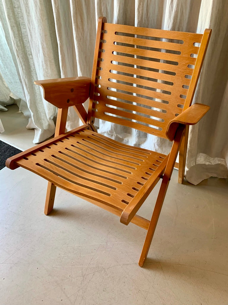 VINTAGE NIKO KRAJL FOLDING ARM CHAIR