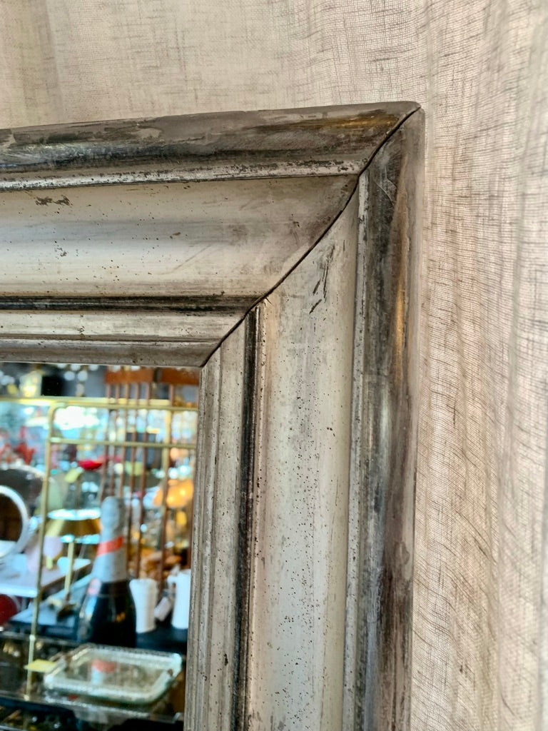 Silver Framed Mirror