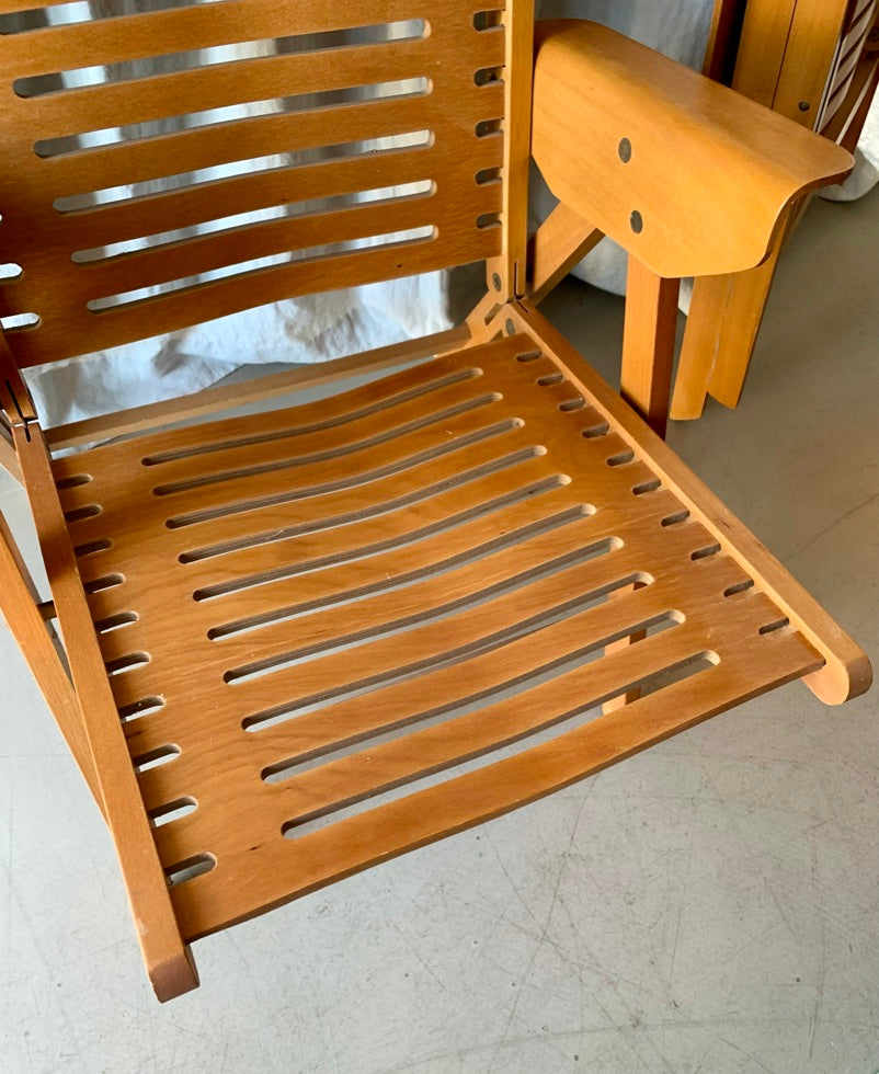 VINTAGE NIKO KRAJL FOLDING ARM CHAIR
