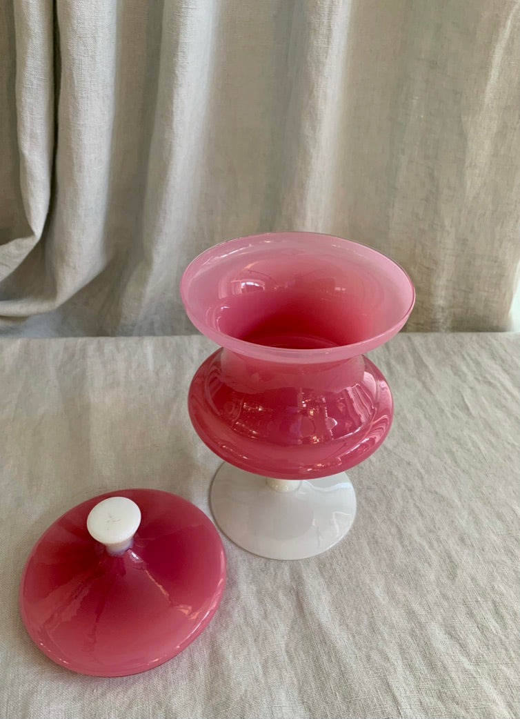 Italian Glass Bonbonniere