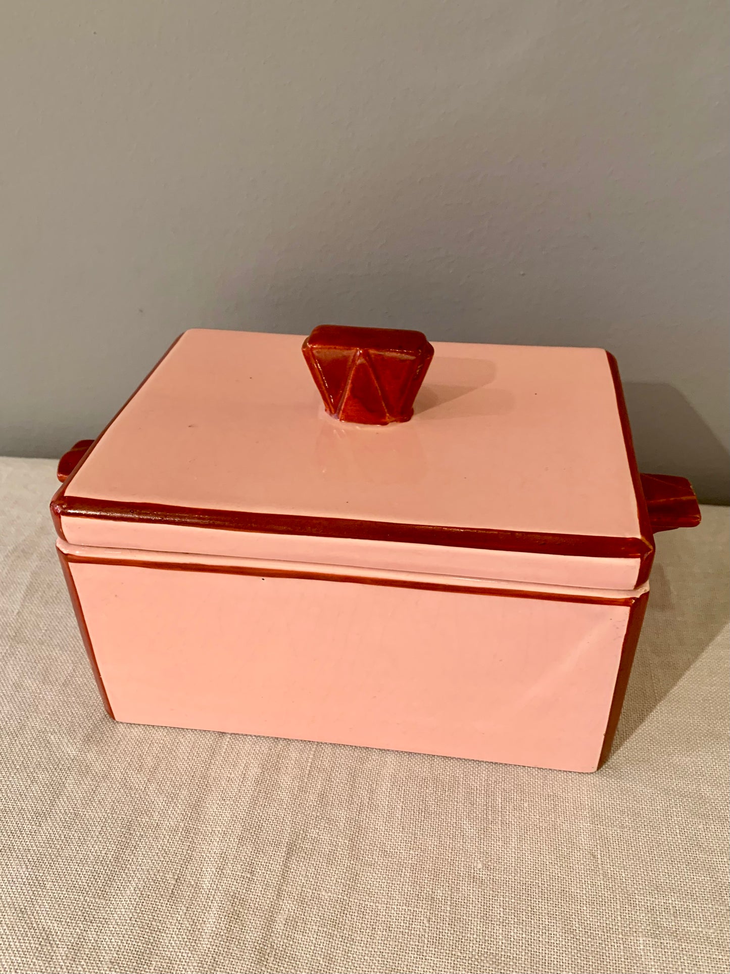 1950's Earthenware Box