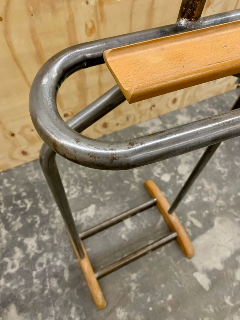 Vintage Industrial Clothes Stand