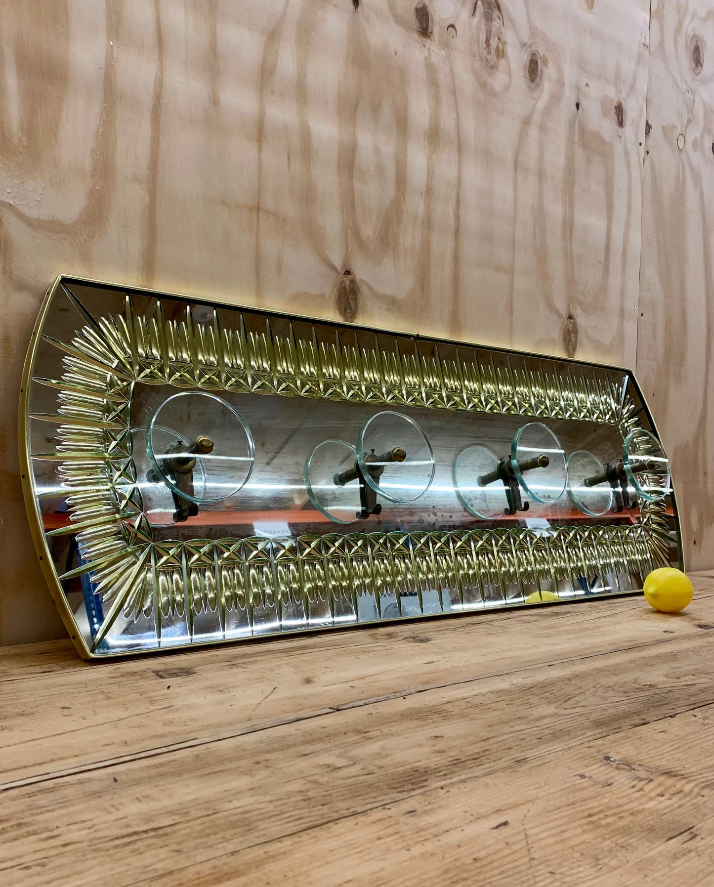Mirror Clothes Rack for Wall