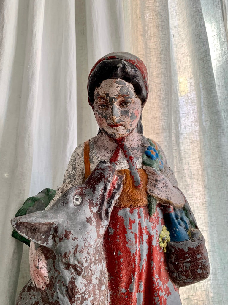 Little Red Riding Hood - Garden Statue