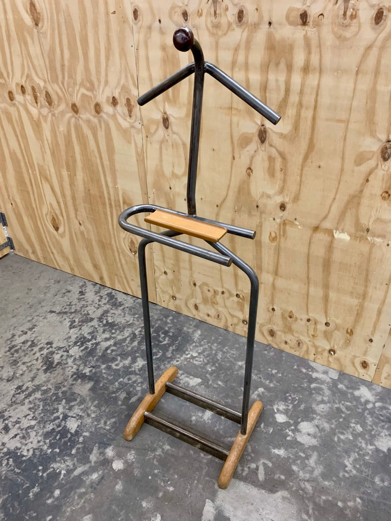 Vintage Industrial Clothes Stand