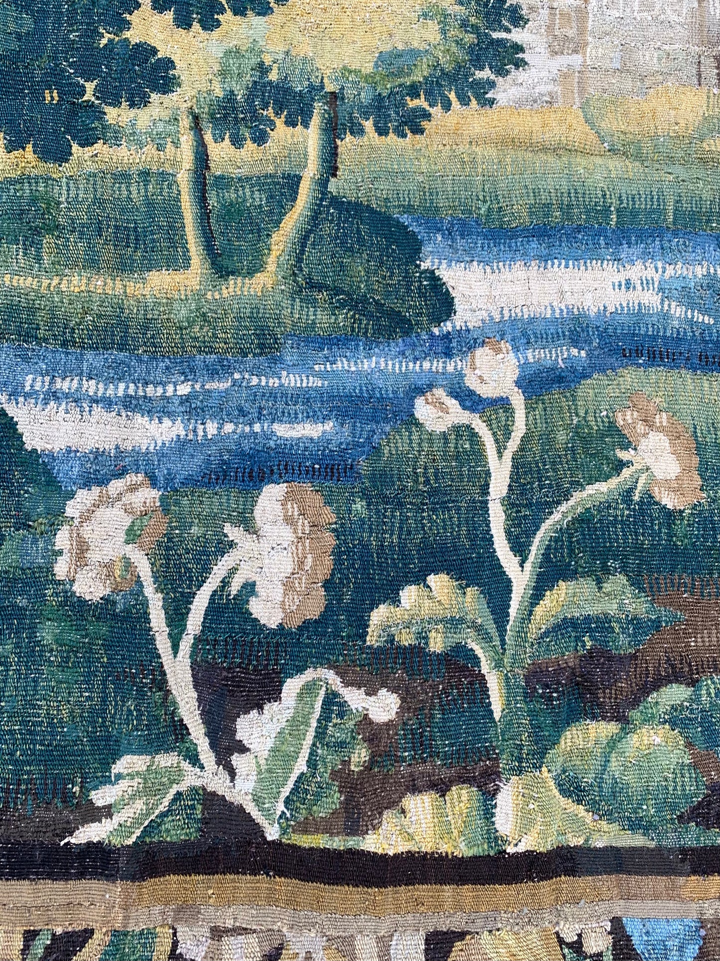French Tapestry - Tapisserie Verdure Royale de Felletin