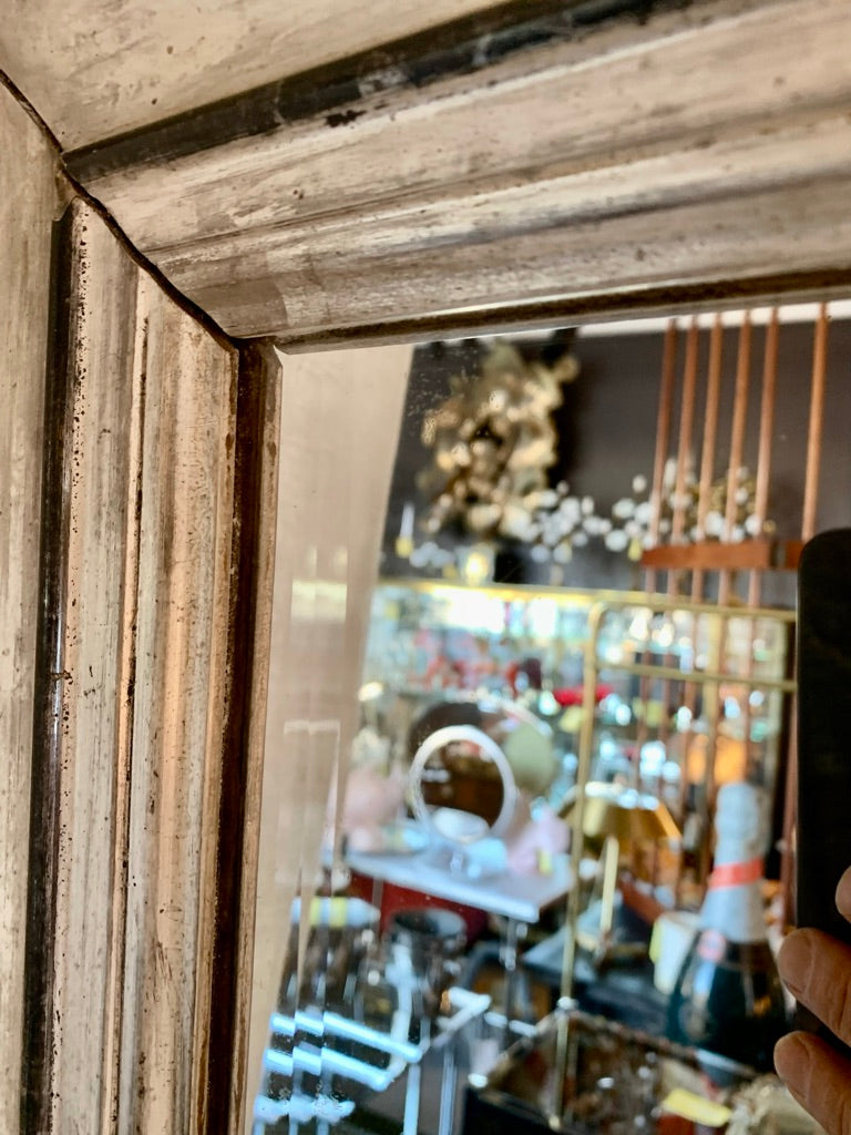 Silver Framed Mirror