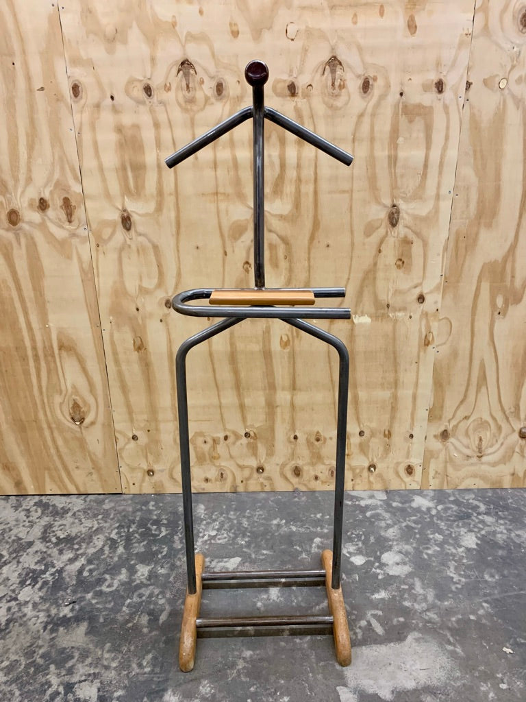 Vintage Industrial Clothes Stand