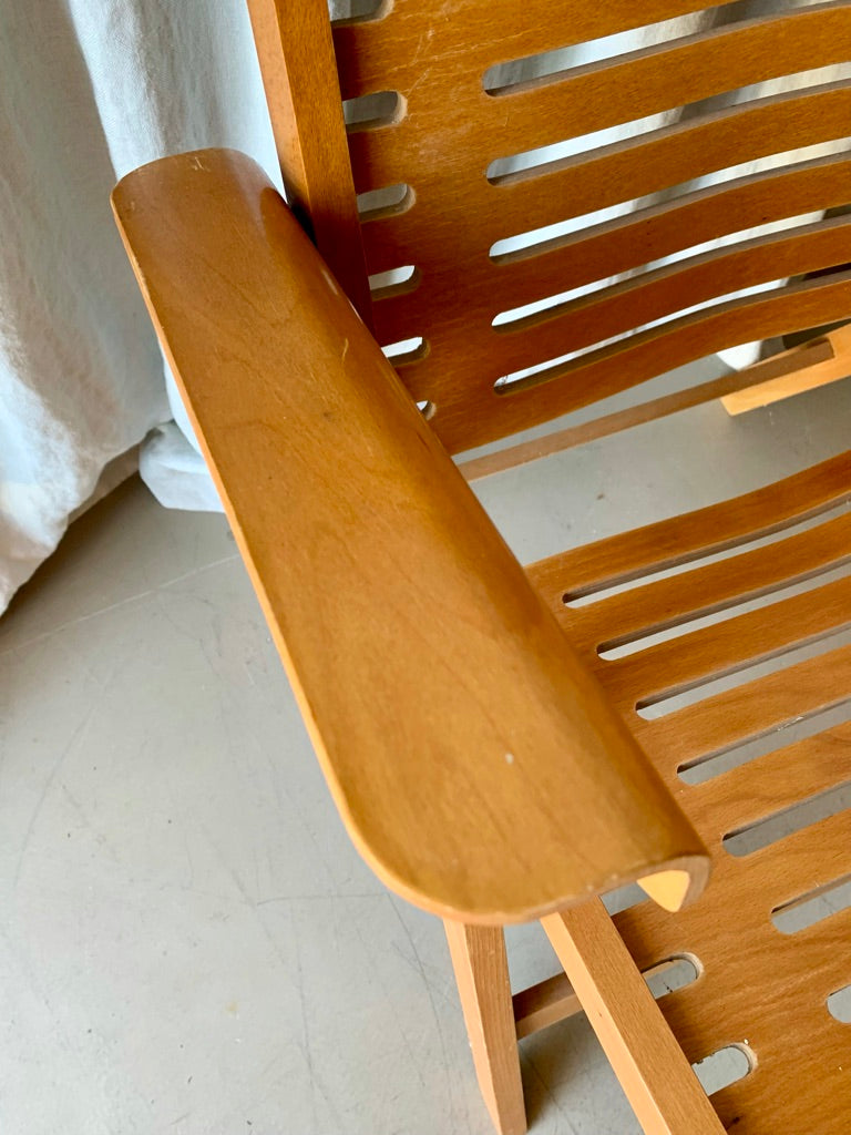 VINTAGE NIKO KRAJL FOLDING ARM CHAIR