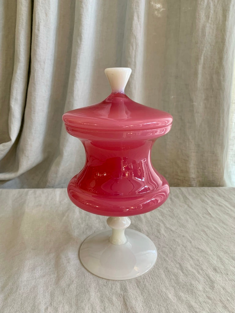 Italian Glass Bonbonniere