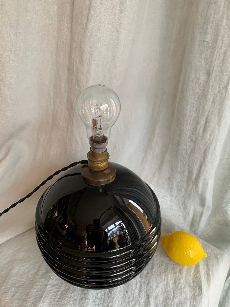 Opal Glass Table Lamp