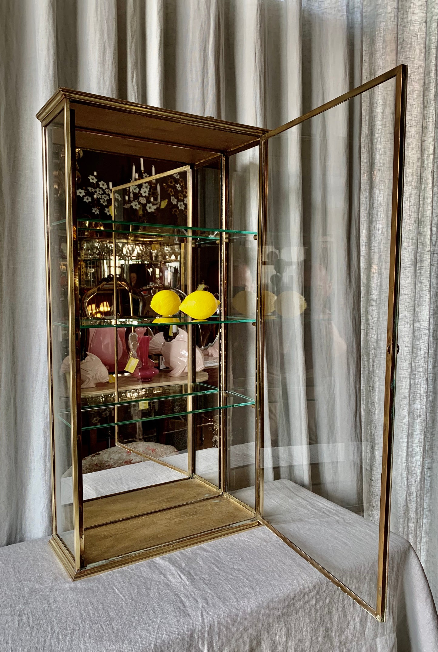 Antique French Display Cabinet - Vitrine