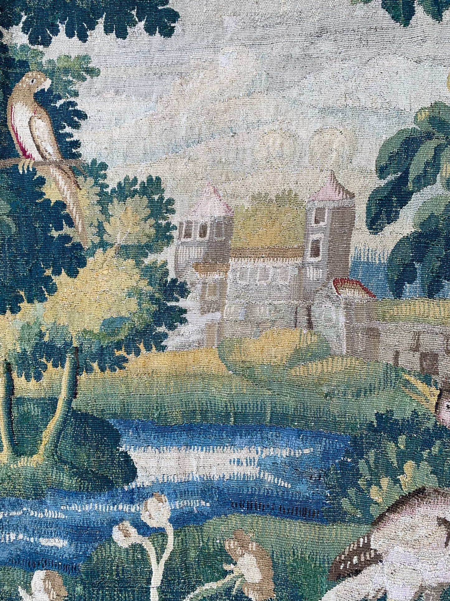 French Tapestry - Tapisserie Verdure Royale de Felletin