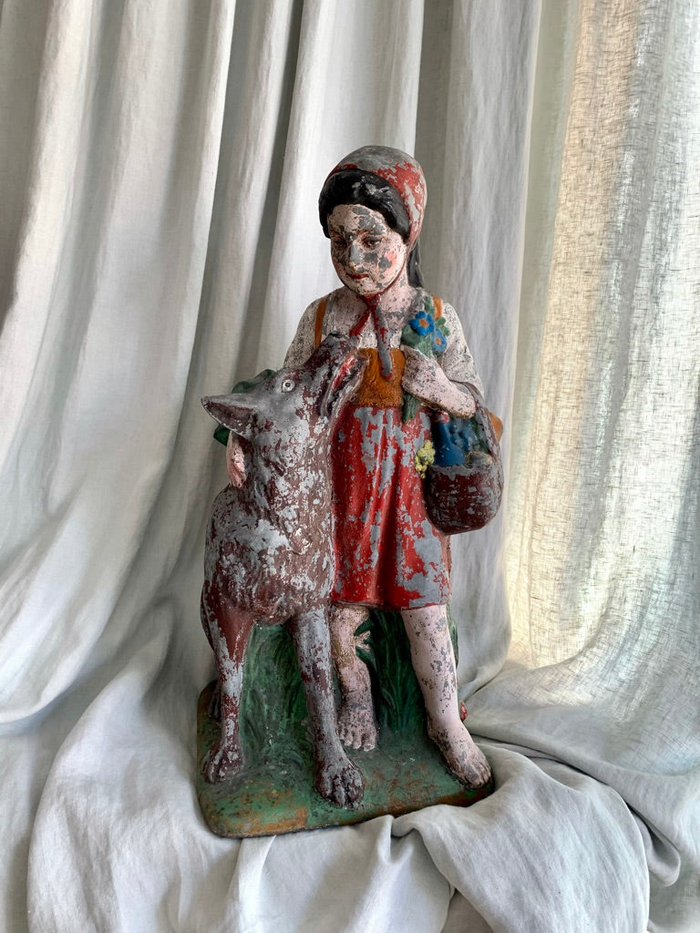 Little Red Riding Hood - Garden Statue