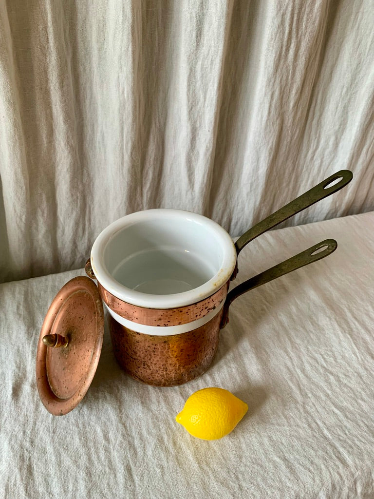 Copper Bain-Marie - Pot for Water Bath