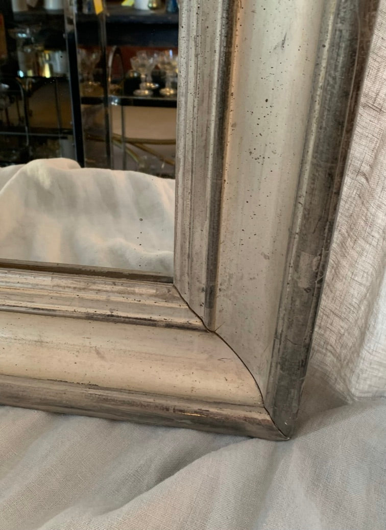 Silver Framed Mirror