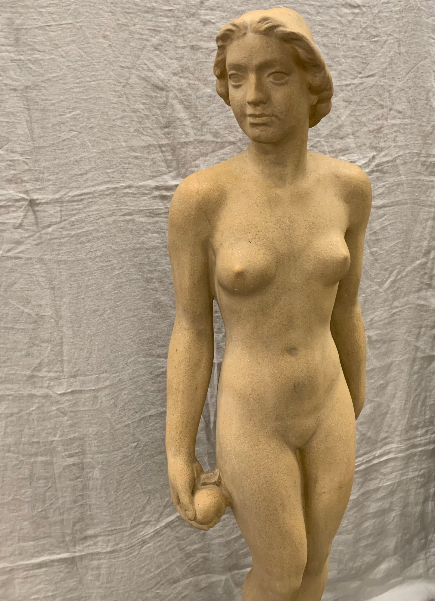 Eve statue by Matilius Schack Elo, 1942