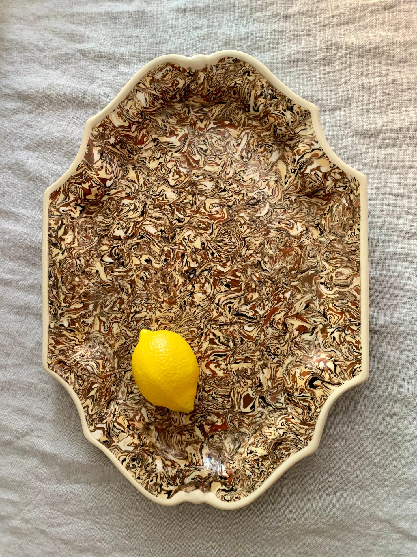 LES TERRES MELÉES D'APT - Serving plate