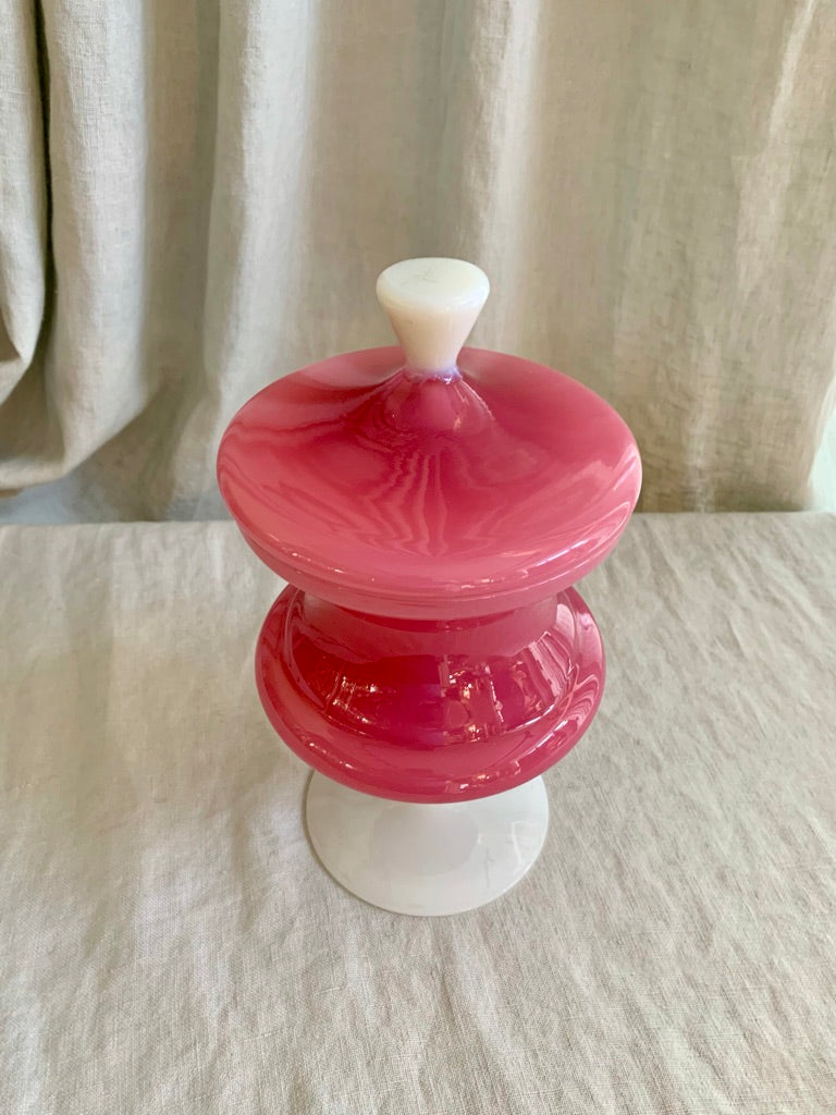 Italian Glass Bonbonniere