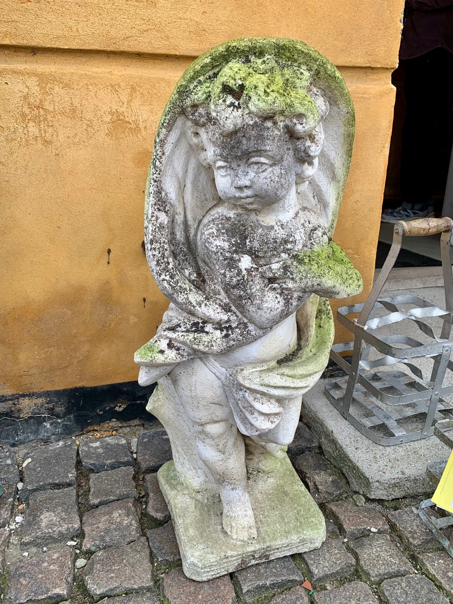 Garden Statue - Draped Putti