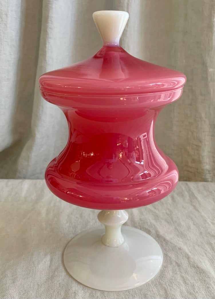 Italian Glass Bonbonniere