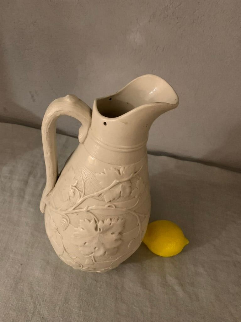 Vintage Earthenware Pitcher