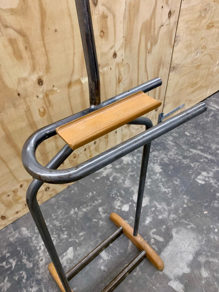 Vintage Industrial Clothes Stand