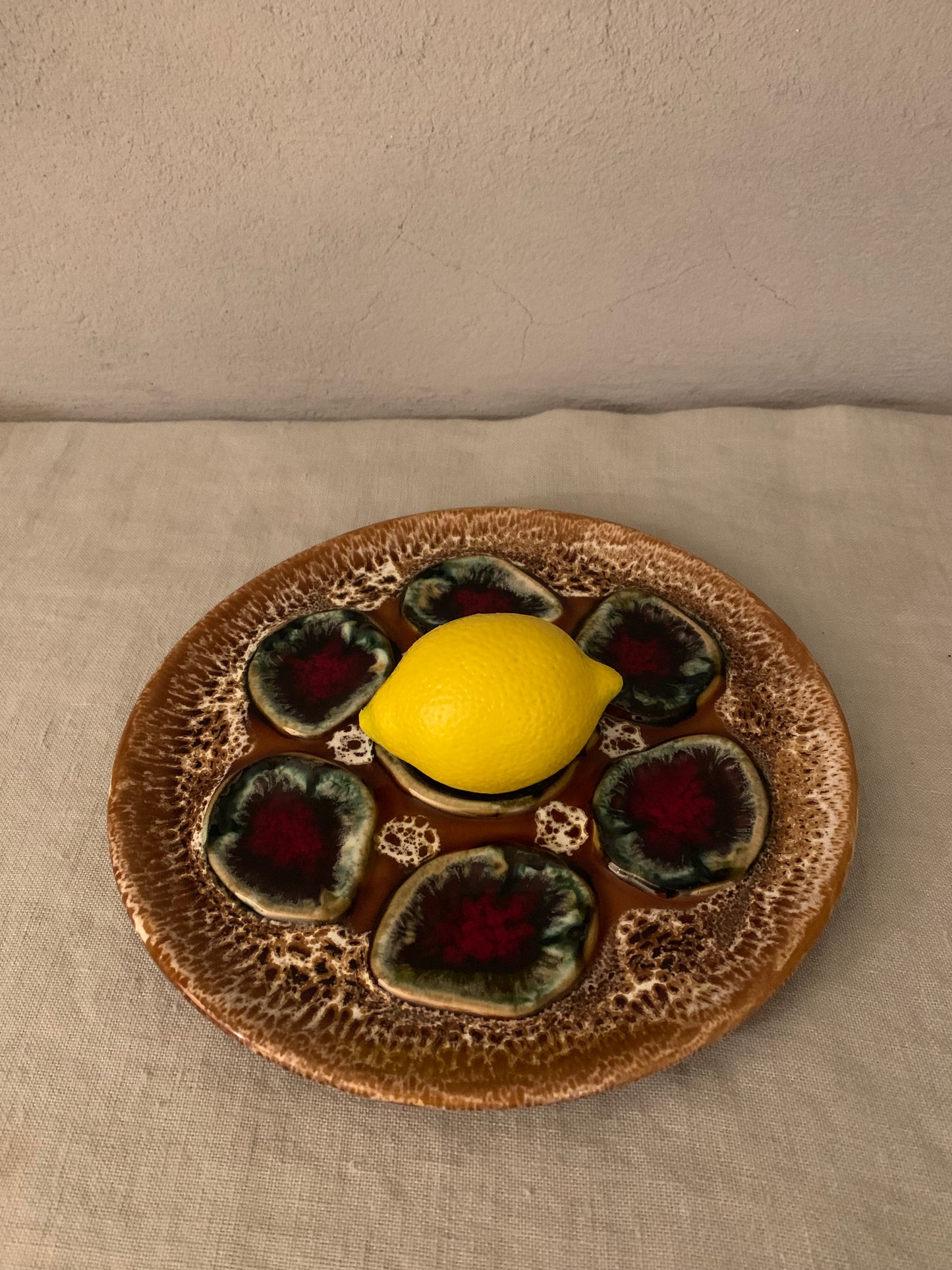 Vintage French Oyster Dish