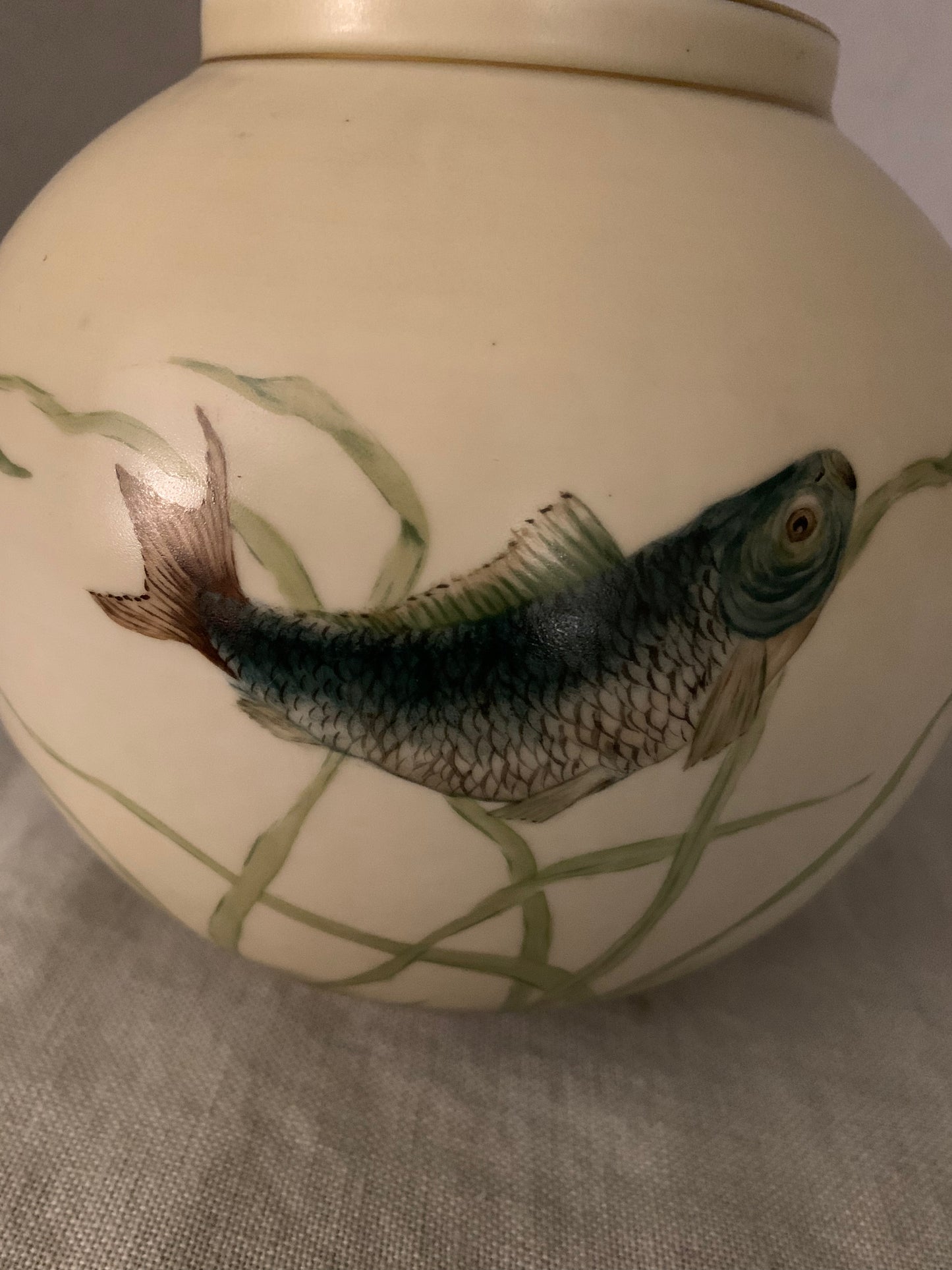 Round Vase from Lyngby Porcelæn
