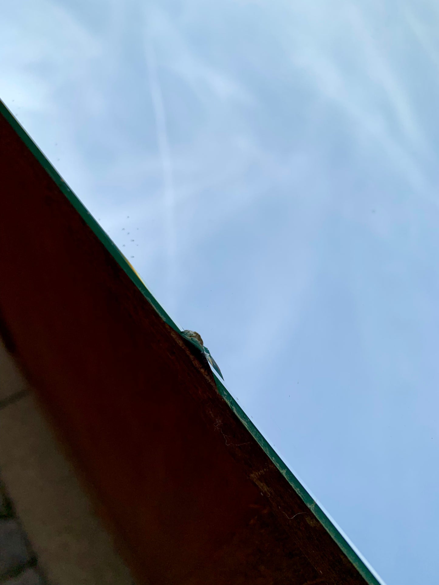 Vintage Mirror Credenza