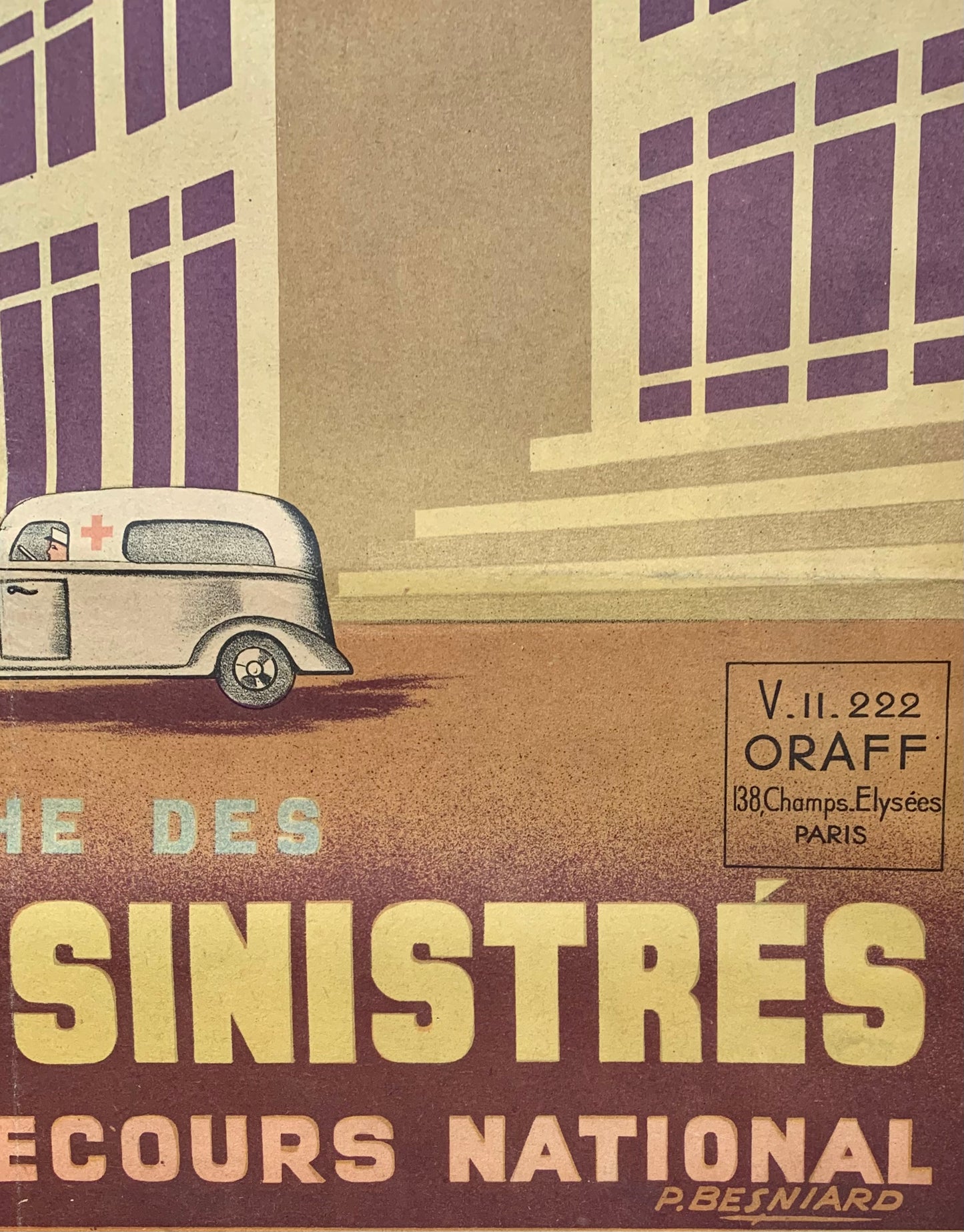 1930s Loterie Nationale - Original French Vintage Lithographic Poster