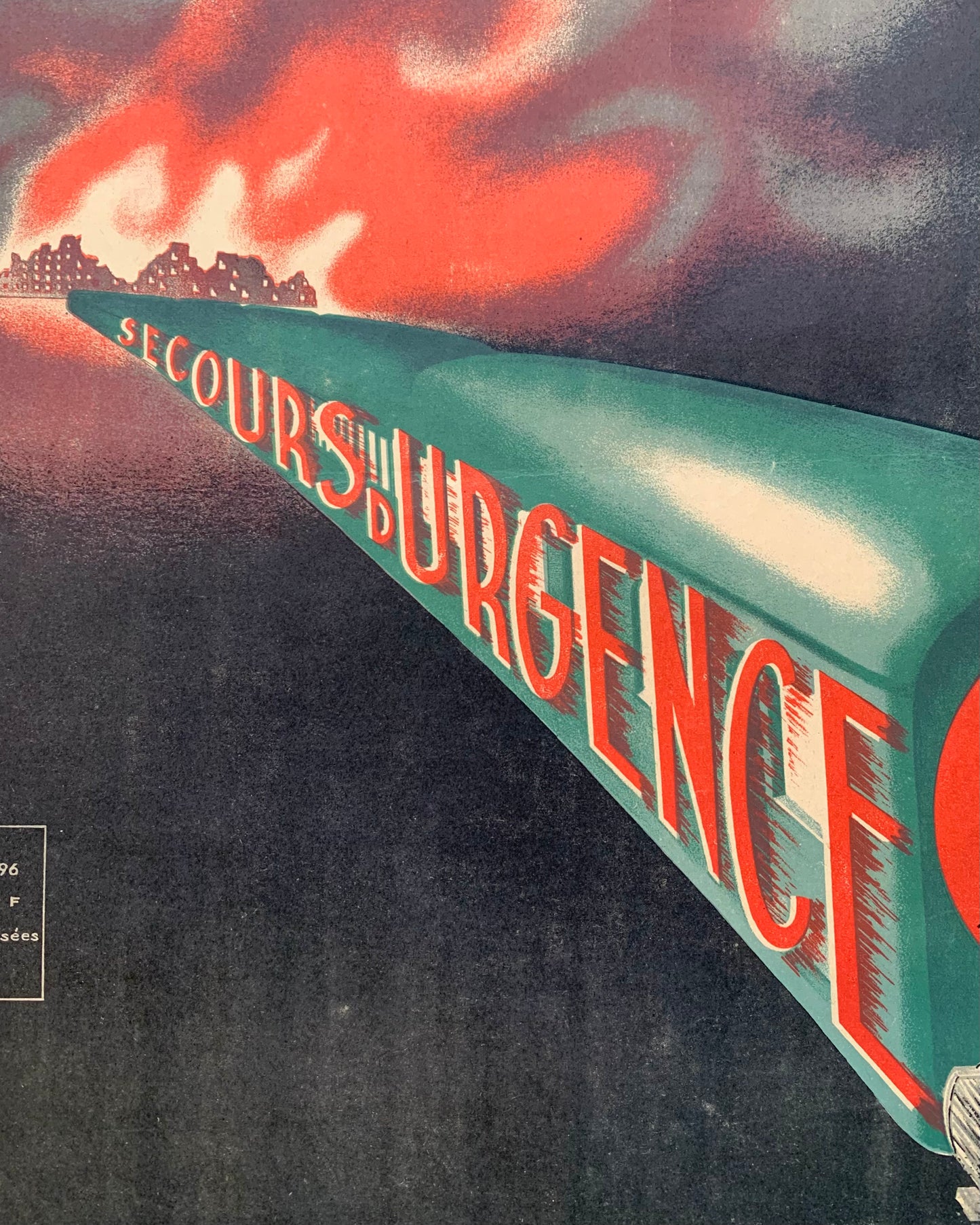 1943 Loterie Nationale - Original French Vintage Lithographic Poster