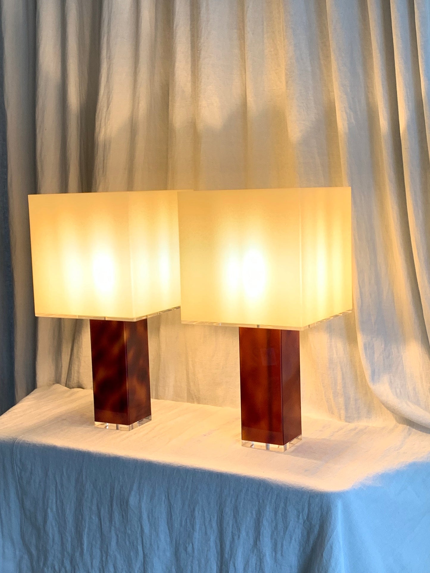 Maison Jansen lamps