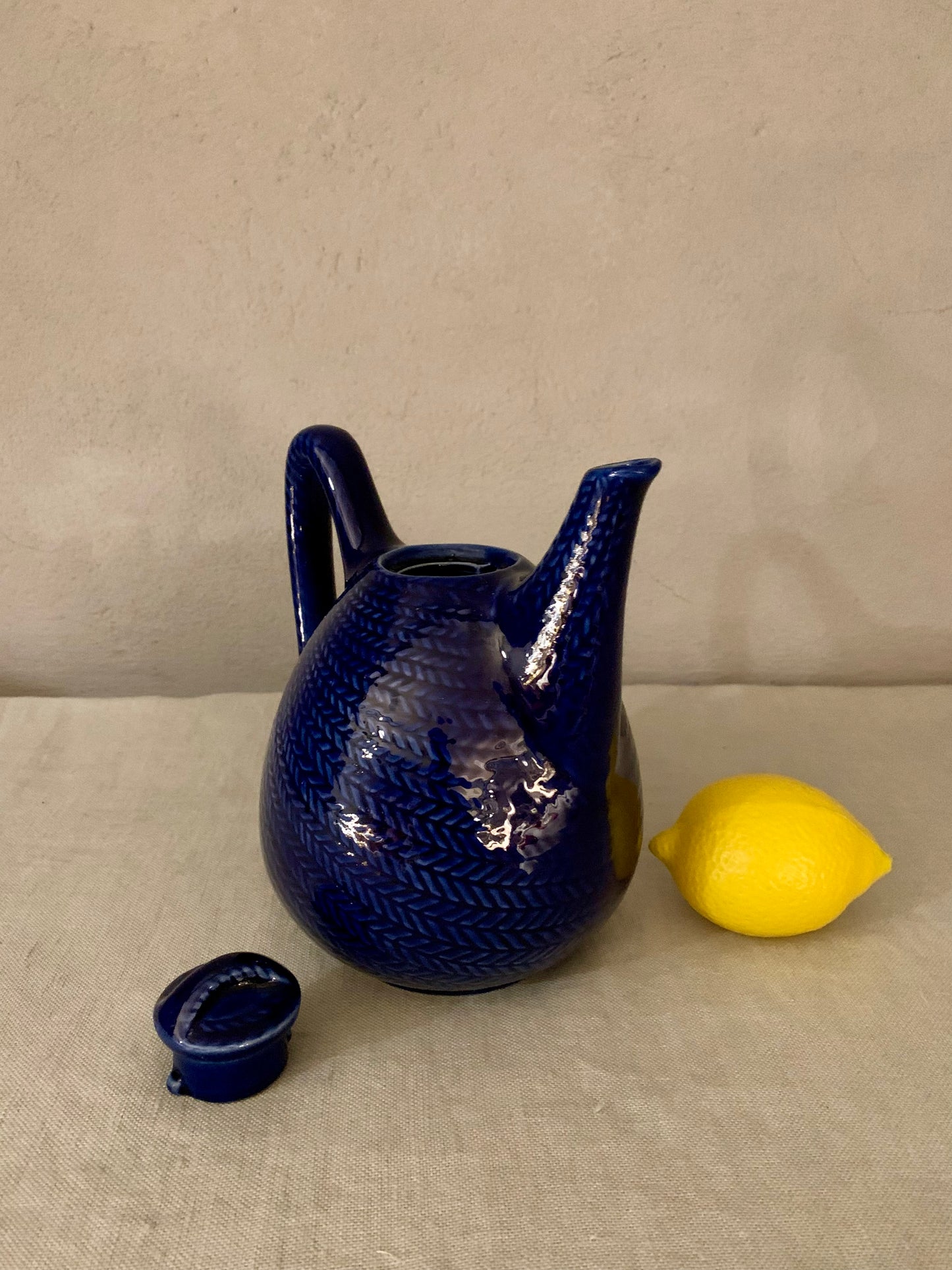 Rørstrand "Blå Eld" Tea Pot