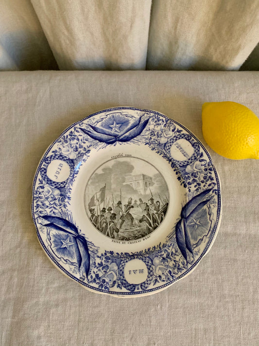 19th Century Earthenware Plate