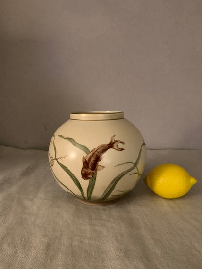 Round Vase from Lyngby Porcelæn