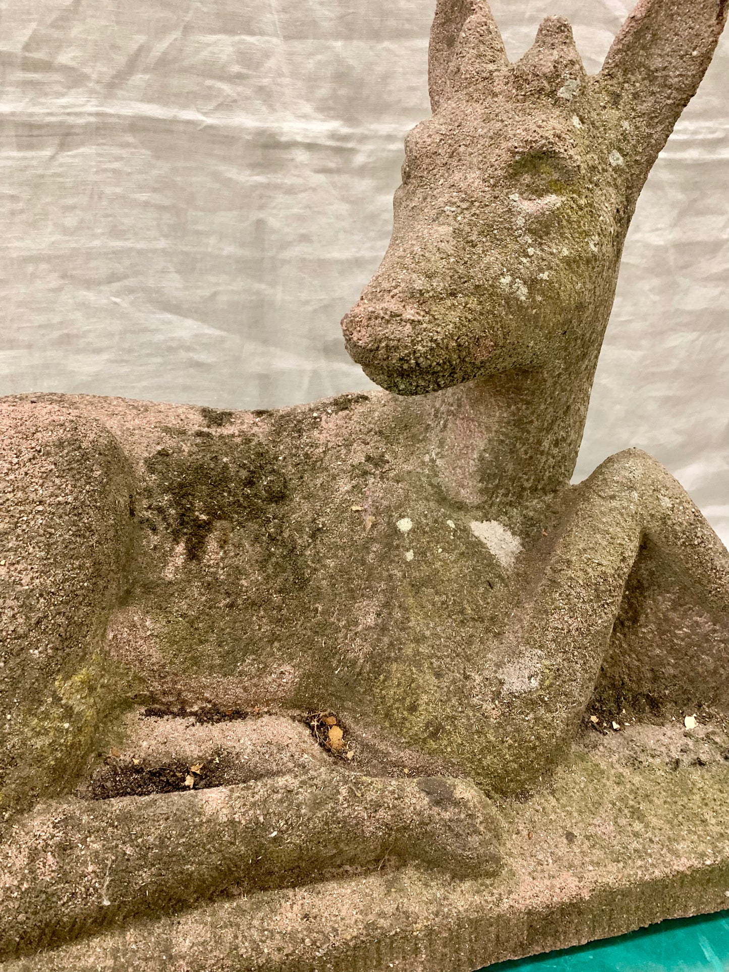 Vintage Deer Garden Statue