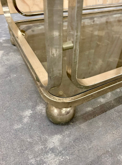 1970s Golden Drinks Trolley