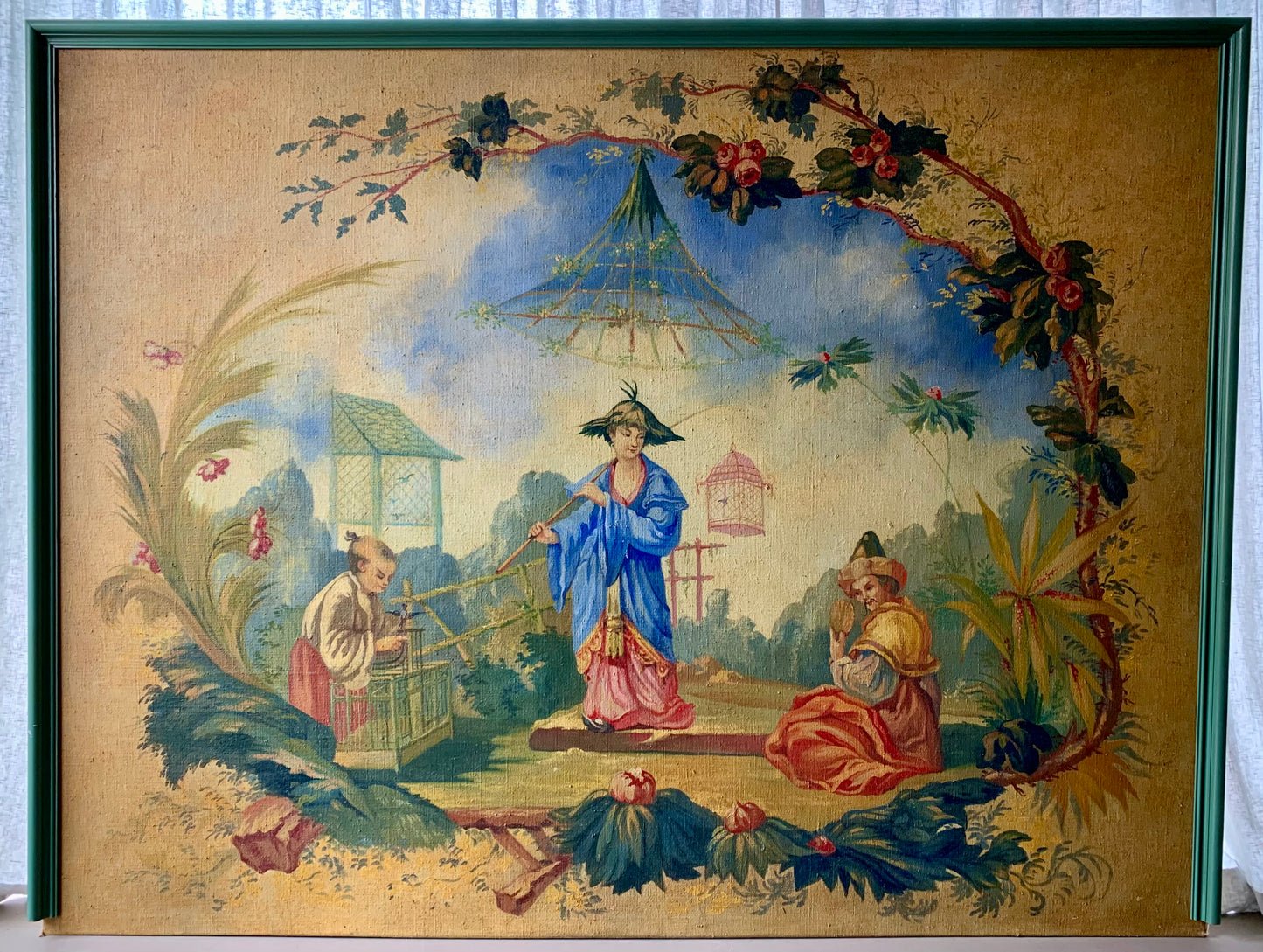 Hand Painted Decorative Panel