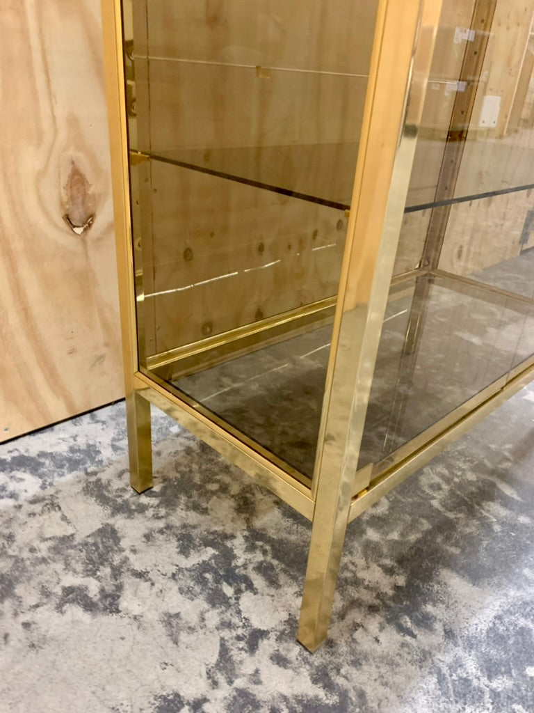 1970s Glass Cabinet - Vitrine