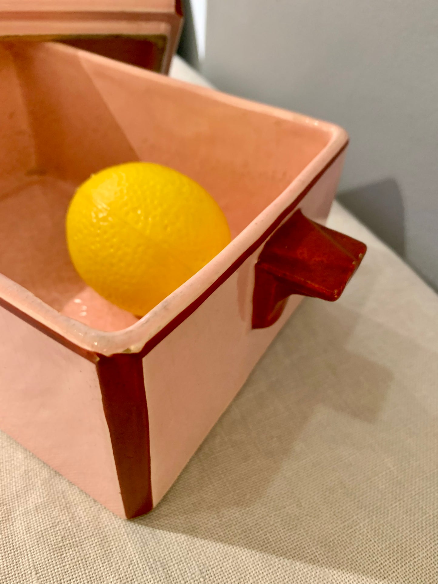 1950's Earthenware Box