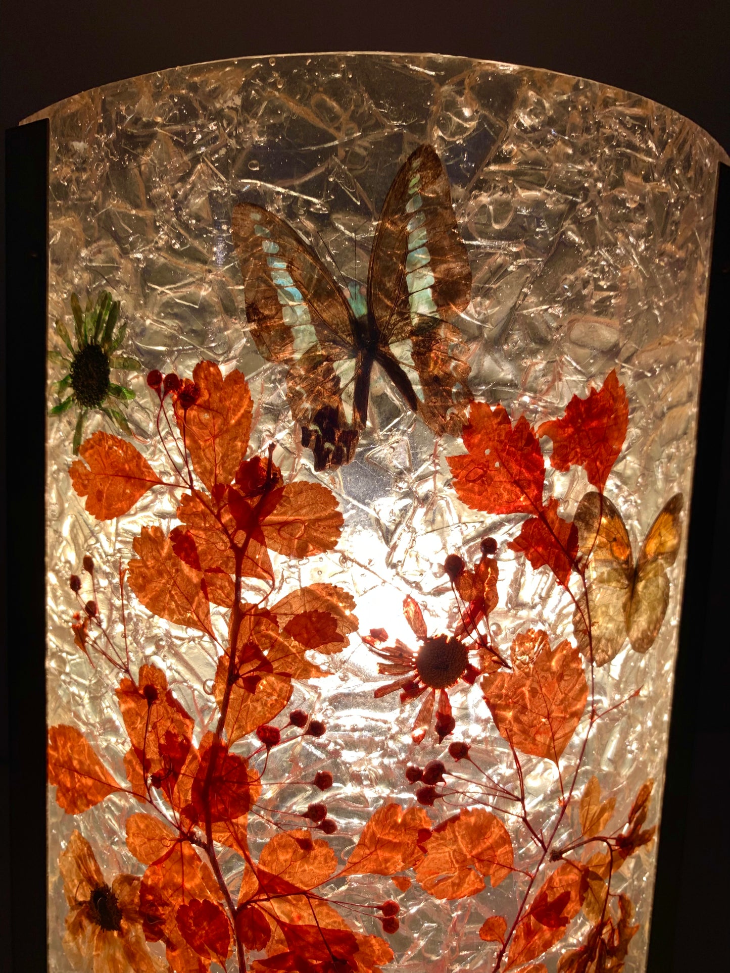 1960-1970s Resin Corner Lamp