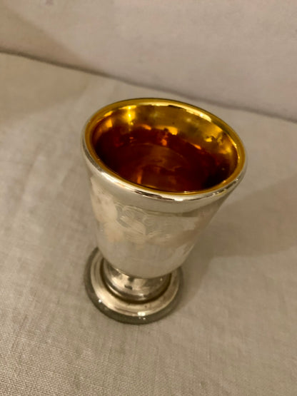 Poor man's silver goblet
