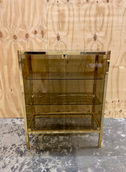 1970s Glass Cabinet - Vitrine