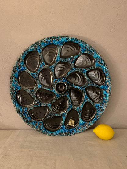 Vintage French Oyster Dish