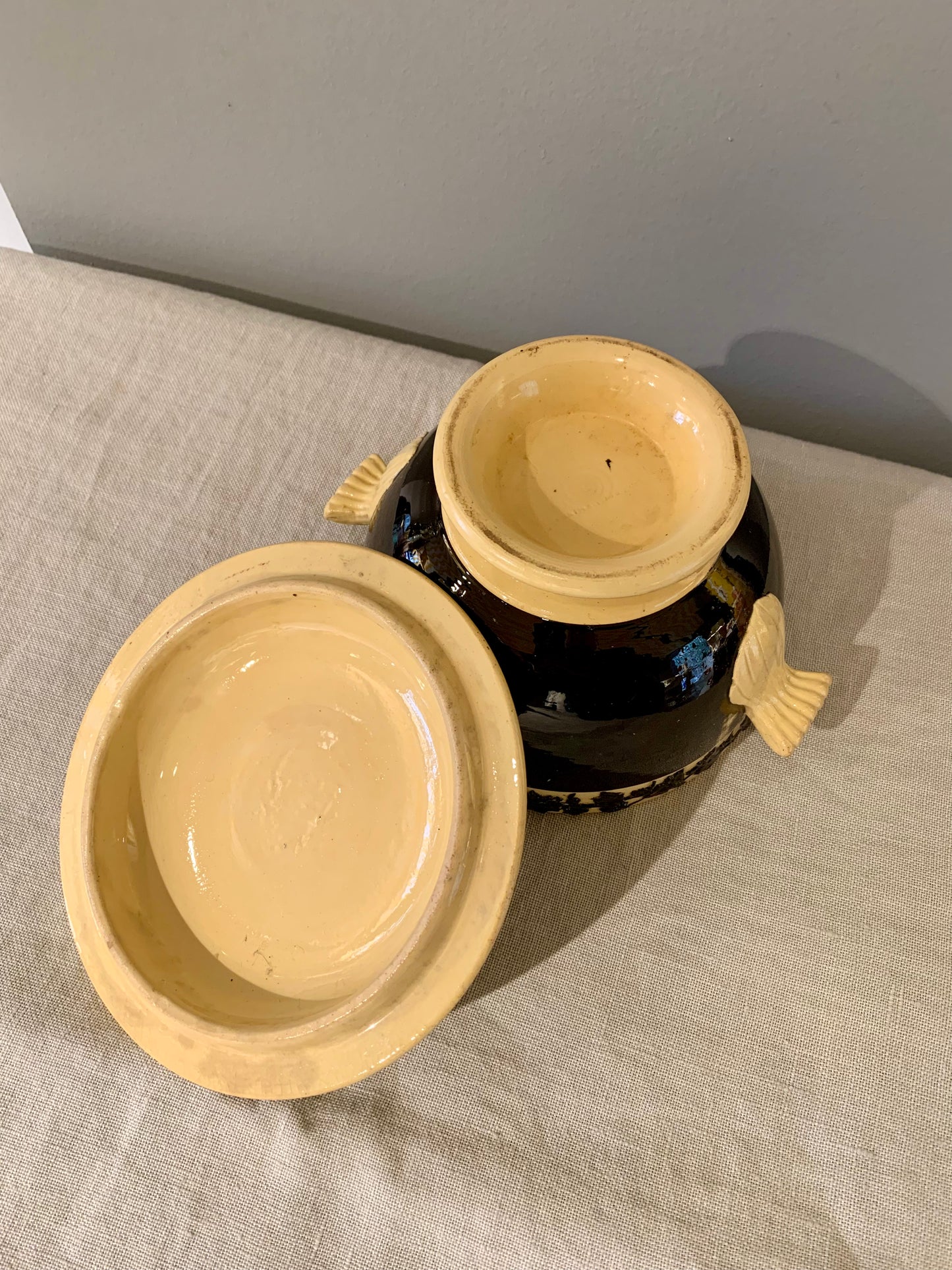 Earthenware Bowl with Lid