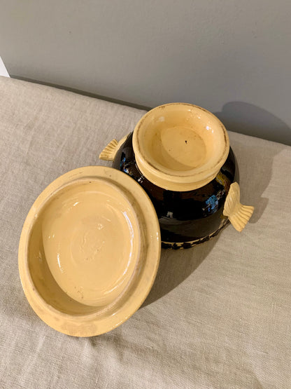 Earthenware Bowl with Lid